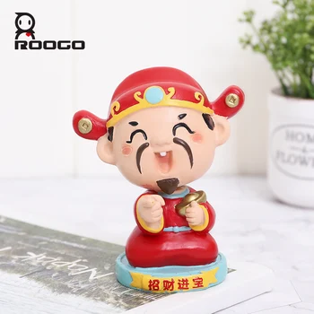 Roogo Shaking Head Figurines God of Wealth Car Decoration Feng Shui Home Decorative Ornaments Cute Desktop Decor For Office
Roogo Shaking Head Figurines God of Wealth Car Decoration Feng Shui Home Decorative Ornaments Cute Desktop Decor For Office