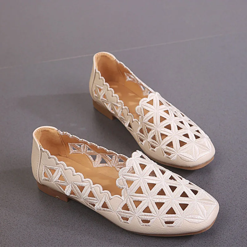 New Women Flats Shoes Fashion Slip On Cut Outs Flat Women Shoes Sweet Hollow Summer Female Shoes Comfortable Casual Ladies Shoe
New Women Flats Shoes Fashion Slip On Cut Outs Flat Women Shoes Sweet Hollow Summer Female Shoes Comfortable Casual Ladies Shoe