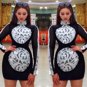 2019 New Summer Women Dress Turtleneck Beading Mini Dress Sexy Bodycon Elegant Black Club Celebrity Party Dresses
2019 New Summer Women Dress Turtleneck Beading Mini Dress Sexy Bodycon Elegant Black Club Celebrity Party Dresses