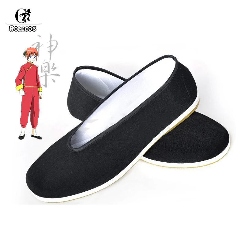 ROLECOS Gintama Kagura Cosplay Shoes Kagura Cosplay Women Black Cloth Shoes for Girl Anime COS
ROLECOS Gintama Kagura Cosplay Shoes Kagura Cosplay Women Black Cloth Shoes for Girl Anime COS