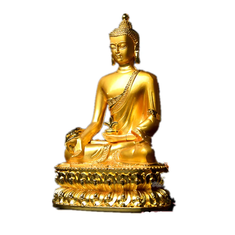Amazing Exquisite Gilt Gautama Buddha Statue Tibetan Tantric Buddharupa Alloy Bhaisajyaguru Figurine on-board Crafts Decoration
Amazing Exquisite Gilt Gautama Buddha Statue Tibetan Tantric Buddharupa Alloy Bhaisajyaguru Figurine on-board Crafts Decoration