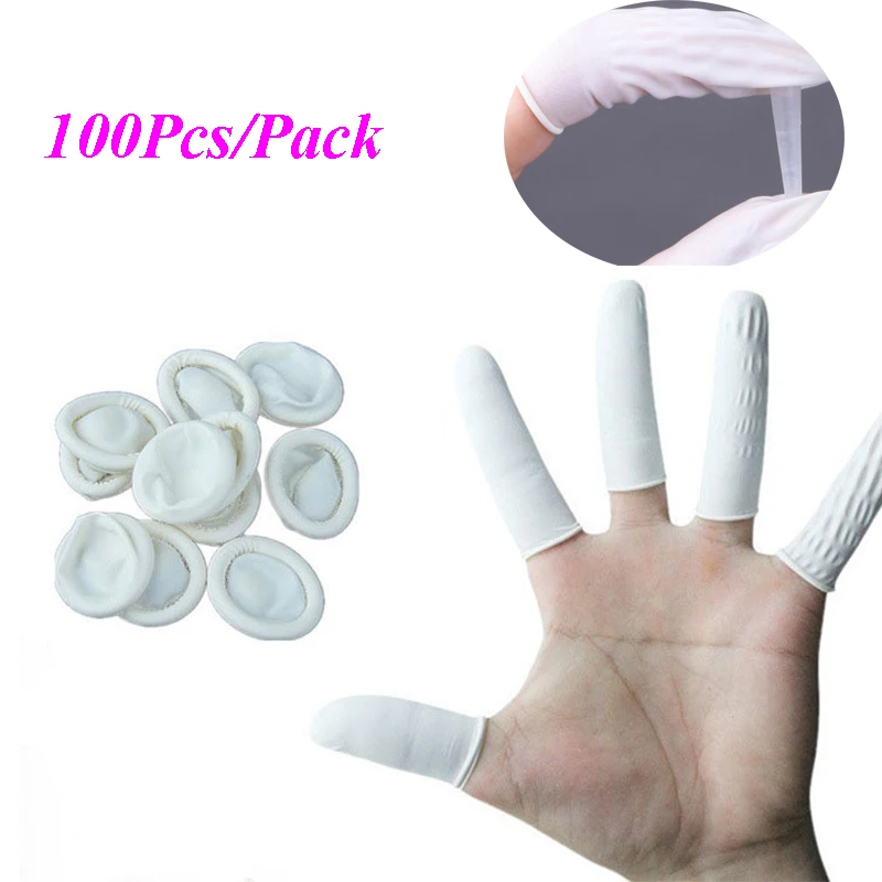 100pcs/Pack Disposable Anti Static Rubber Latex Finger Cots Eyebrow Extension Gloves for Makeup Tattoo Semi-permanent Tool Kit
100pcs/Pack Disposable Anti Static Rubber Latex Finger Cots Eyebrow Extension Gloves for Makeup Tattoo Semi-permanent Tool Kit