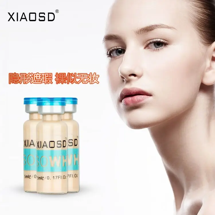 10 pieces 5ML Face Beauty Makeup BB Cream Foundation Meso White Brightening Essence Natural Nude Makeup Foundation Makeup
10 pieces 5ML Face Beauty Makeup BB Cream Foundation Meso White Brightening Essence Natural Nude Makeup Foundation Makeup