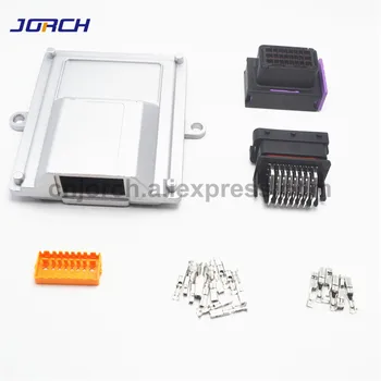 1 kits set 24 pin way A6 aluminum single hole automotive honda ecu box with matching connector
1 kits set 24 pin way A6 aluminum single hole automotive honda ecu box with matching connector