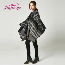 Jinjin.QC 2018 New Winter Scarves Cashmere Feel Scarf Women Poncho Cape Fashion diamond pashmina striped echarpe foulard femme
Jinjin.QC 2018 New Winter Scarves Cashmere Feel Scarf Women Poncho Cape Fashion diamond pashmina striped echarpe foulard femme