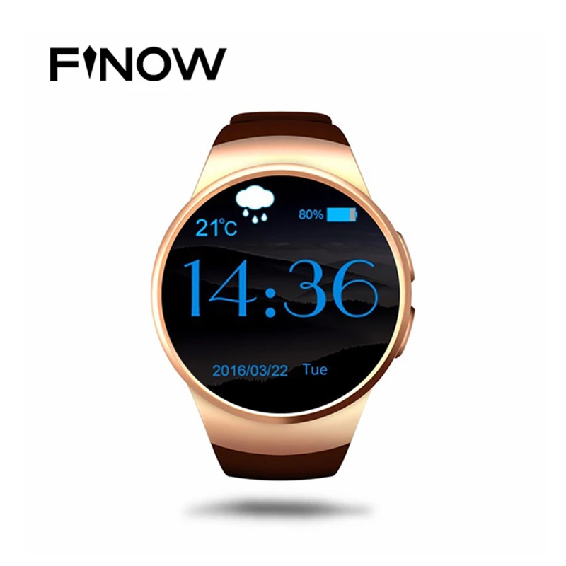 2016 Hot Kw18 Smart Watch Bluetooth Smartwatch SIM Round Heart Rate Monitor Watch for apple huawei xiaomi Samsung Gear S2
2016 Hot Kw18 Smart Watch Bluetooth Smartwatch SIM Round Heart Rate Monitor Watch for apple huawei xiaomi Samsung Gear S2