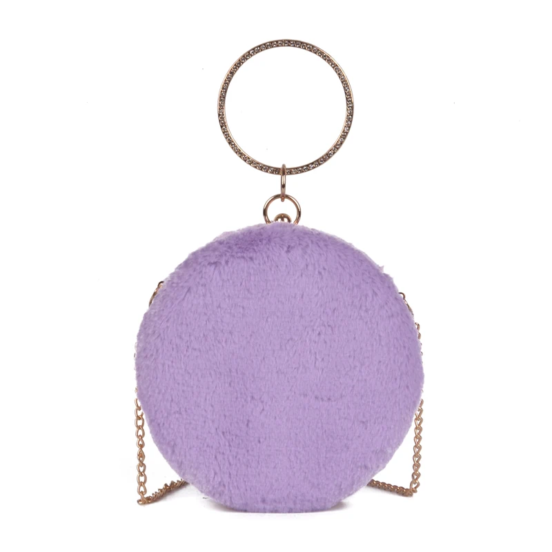 Winter Small Faux Fur flannel round designer Clutch Evening Bags for Women 2019 Crossbody Bag Warm Shoulder Messenger Bags
Winter Small Faux Fur flannel round designer Clutch Evening Bags for Women 2019 Crossbody Bag Warm Shoulder Messenger Bags