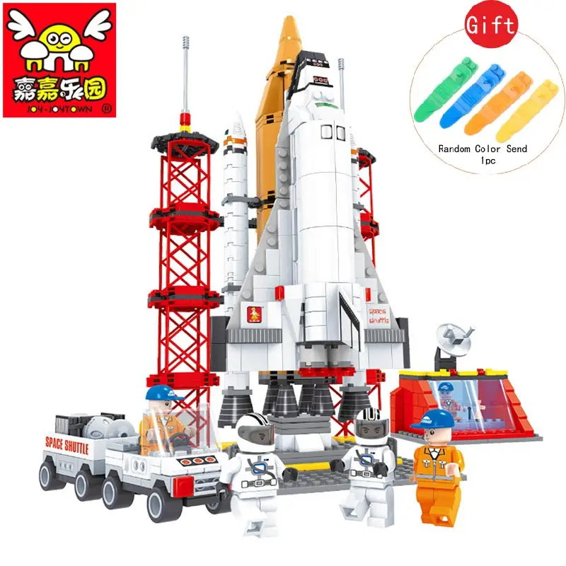 560pcs Aerospace Rocket Building Blocks Compatible with Legoe Lepin Space Rocket Launch Center DIY Kids Educational Toys Gift
560pcs Aerospace Rocket Building Blocks Compatible with Legoe Lepin Space Rocket Launch Center DIY Kids Educational Toys Gift