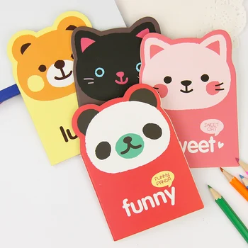Korean Animal Panda Cat Bear Kawaii Mini Notepad Cute Notebook Cartoon Note Book Small Stationery Supplies For Kid
Korean Animal Panda Cat Bear Kawaii Mini Notepad Cute Notebook Cartoon Note Book Small Stationery Supplies For Kid