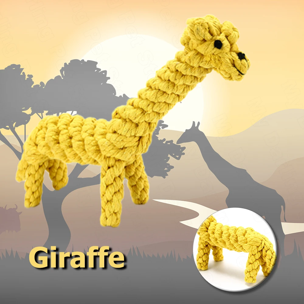 graffe dog toy