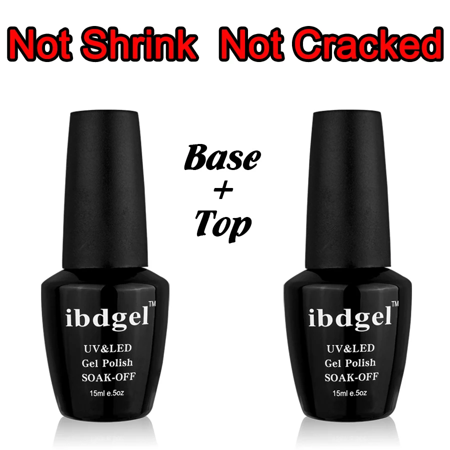 2 Pcs Set IBDGEL Nail Gel Polish(1 No Wipe Top + 1Base Coat ) New Gel Polish 15ml Nails Gel Factory Wholesale Best Quality
2 Pcs Set IBDGEL Nail Gel Polish(1 No Wipe Top + 1Base Coat ) New Gel Polish 15ml Nails Gel Factory Wholesale Best Quality
