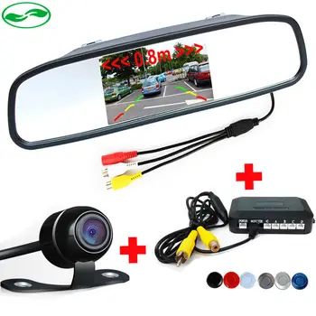 3in1 Dual Core Car Video Parking Sensor Visible Radar Assistance Monitor + Rear View Camera + 4.3" Car TFT Mirror Monitor
3in1 Dual Core Car Video Parking Sensor Visible Radar Assistance Monitor + Rear View Camera + 4.3" Car TFT Mirror Monitor