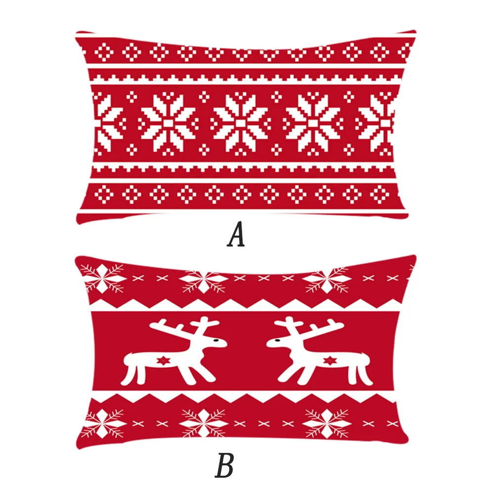 Christmas Rectangle Cotton Linter Pillow Cases Cushion Covers Xmas Home Garden Tool Supplies
Christmas Rectangle Cotton Linter Pillow Cases Cushion Covers Xmas Home Garden Tool Supplies
