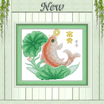 Rich and have a surplus patterns counted print on canvas DMC 11CT 14CT Chinese Cross Stitch DIY kits needlework embroidery Sets
Rich and have a surplus patterns counted print on canvas DMC 11CT 14CT Chinese Cross Stitch DIY kits needlework embroidery Sets