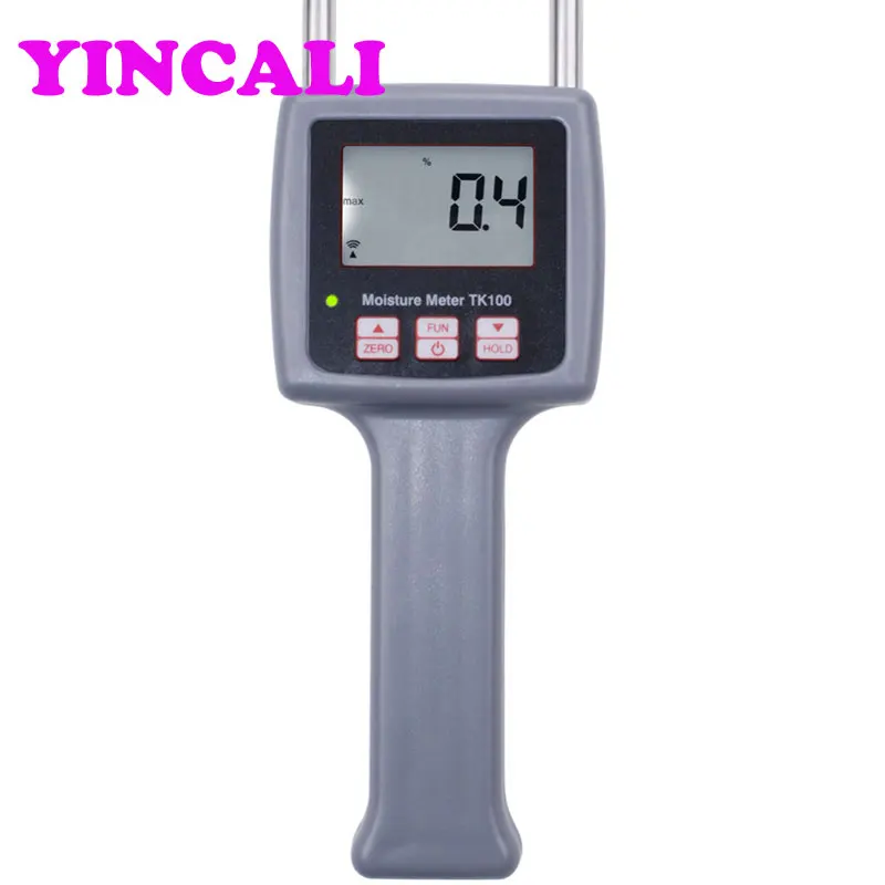 Multifunctional Moisture Meter Tester TK100 Humidity Tester Measurement of various types of fiber, non-conductive materials
Multifunctional Moisture Meter Tester TK100 Humidity Tester Measurement of various types of fiber, non-conductive materials