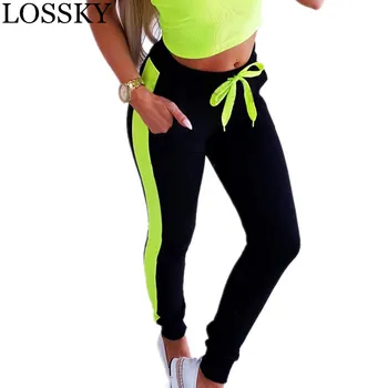 Patchwork Women Silm Fitness Long Pants Casual Side Striped Elastic Waist Gyms Leggings Jogger Sweatpants Female Sport Trousers
Patchwork Women Silm Fitness Long Pants Casual Side Striped Elastic Waist Gyms Leggings Jogger Sweatpants Female Sport Trousers