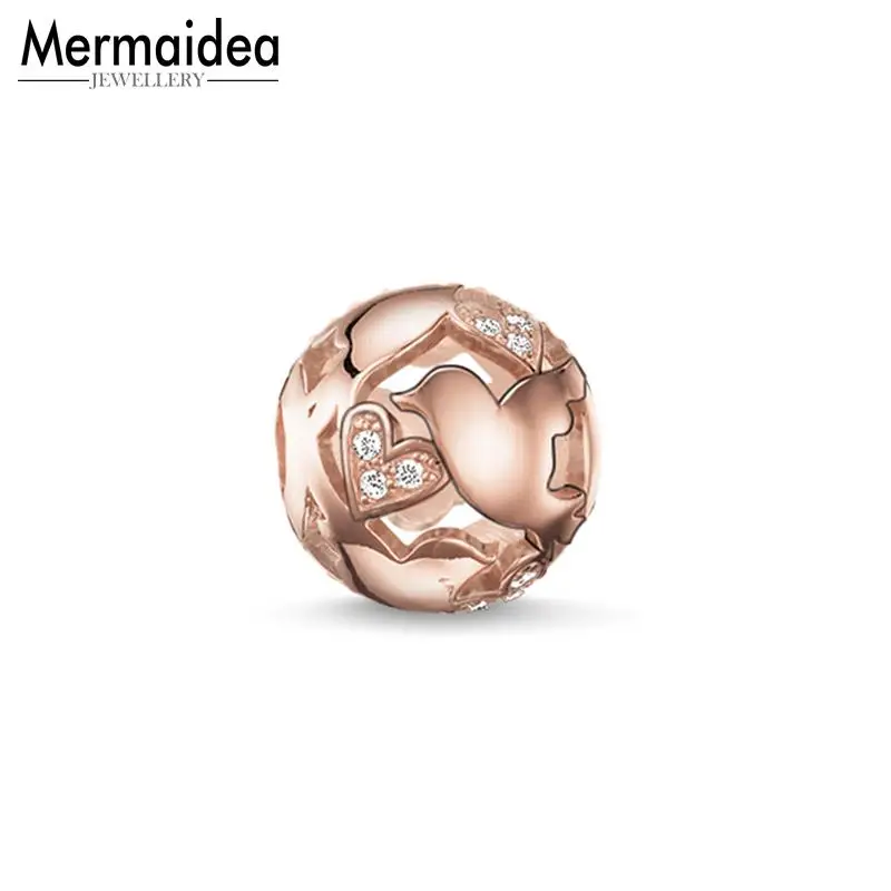 Beads Love BirdsRose Gold Rhinestone Beads Fits Bracelet Jewelry Thanksgiving Gift For Women
Beads Love BirdsRose Gold Rhinestone Beads Fits Bracelet Jewelry Thanksgiving Gift For Women