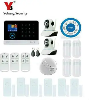 Yobang Security-Smart Android+IOS APP Hause Alarmas 433Mhz Wireless Home Security Alarmsystem IP Camera Sistema De Alarma GSM
Yobang Security-Smart Android+IOS APP Hause Alarmas 433Mhz Wireless Home Security Alarmsystem IP Camera Sistema De Alarma GSM