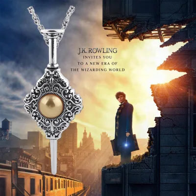 Movie Fantastic Beasts and Where to Find Them Newt Scamander Metal Necklace alloy Pendant For Men Women Gift
Movie Fantastic Beasts and Where to Find Them Newt Scamander Metal Necklace alloy Pendant For Men Women Gift