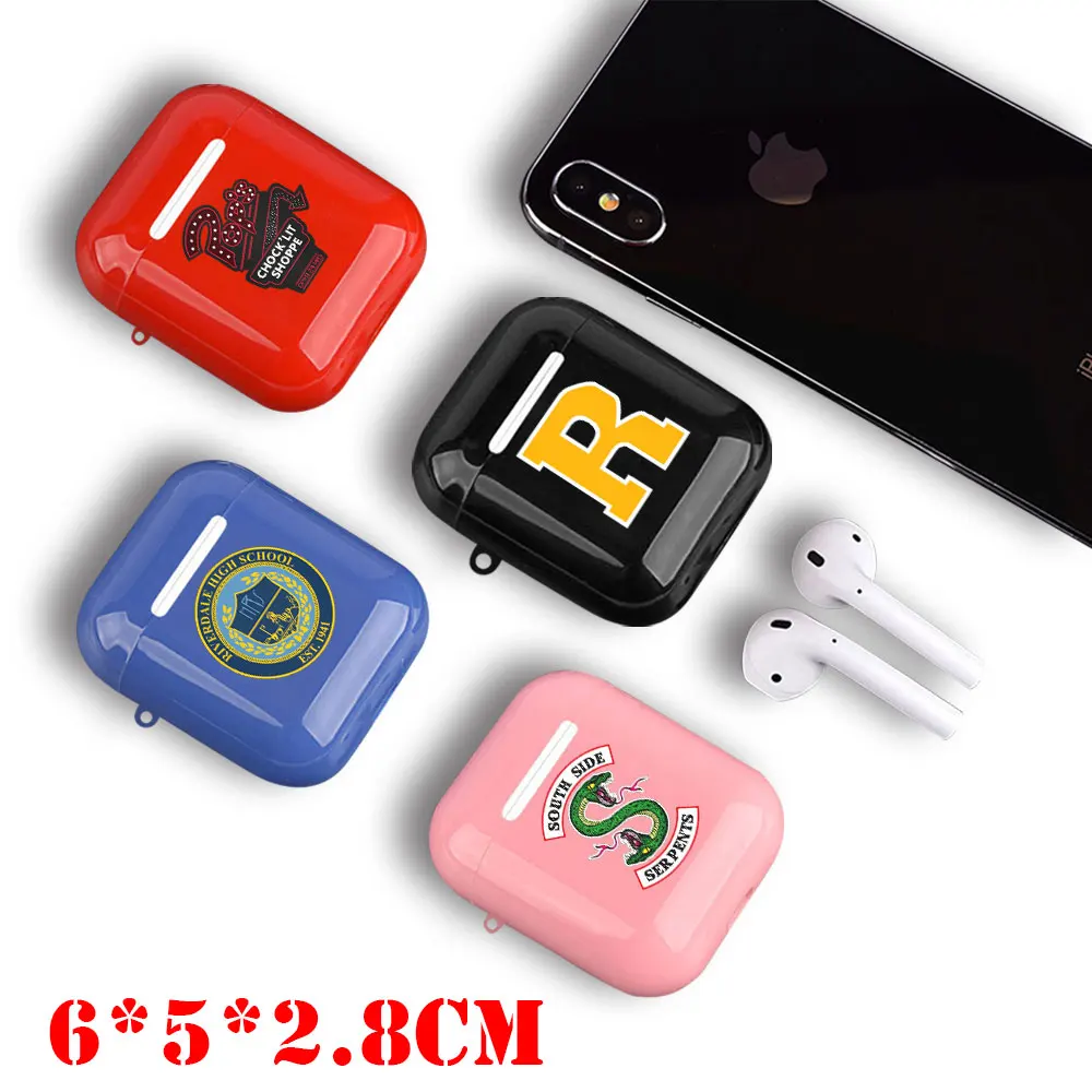 Riverdale Archie Betty PC Case for Apple Airpods Anti Lost Shockproof Protective Cover Ultra Thin Earphone Cases Charging Box
Riverdale Archie Betty PC Case for Apple Airpods Anti Lost Shockproof Protective Cover Ultra Thin Earphone Cases Charging Box