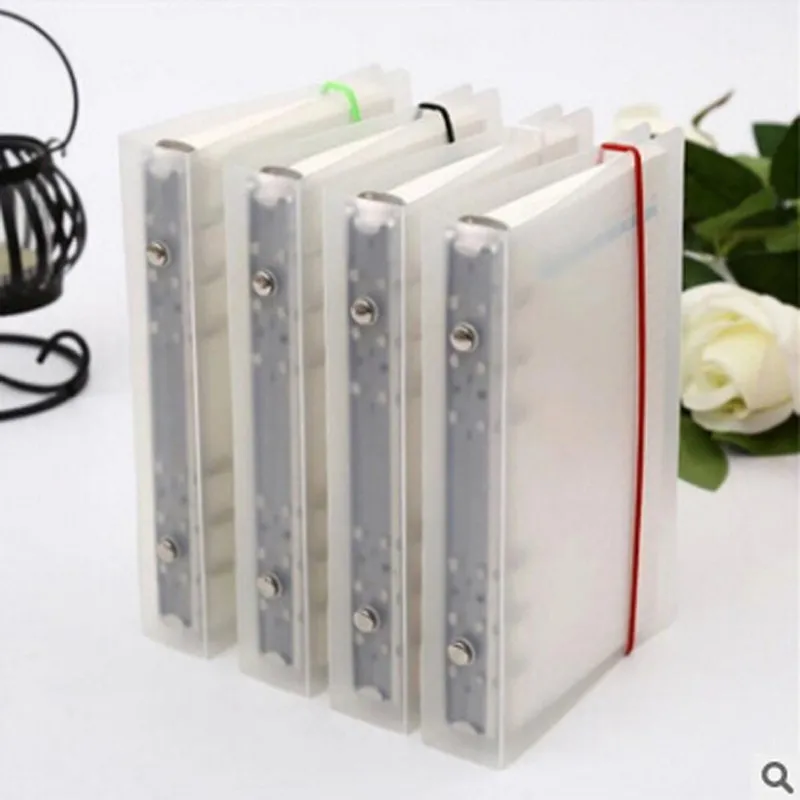 Stationery Plastic Clip Folder Classic Transparent A4/A5/A7 Simple Notebook Loose-leaf Ring Binder Diary Plan Cover
Stationery Plastic Clip Folder Classic Transparent A4/A5/A7 Simple Notebook Loose-leaf Ring Binder Diary Plan Cover