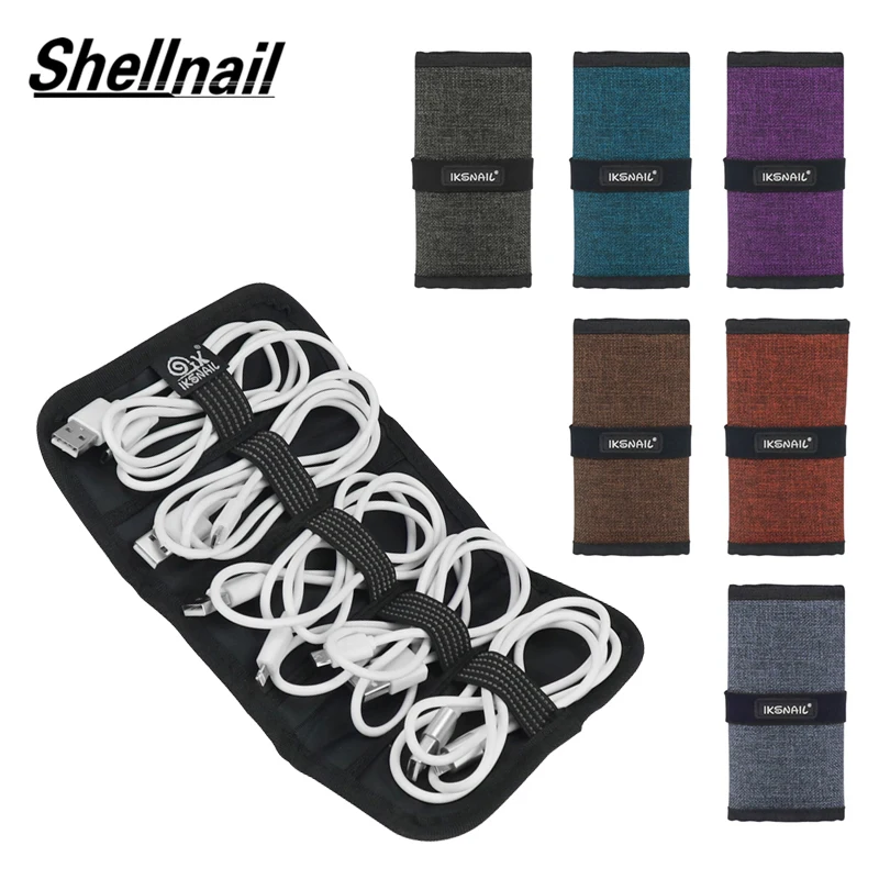 Shellnail Sample Portable Cable Storage Headset Case Waterproof Shockproof Earphone Digital USB Cable Sorting Travel Insert Bags
Shellnail Sample Portable Cable Storage Headset Case Waterproof Shockproof Earphone Digital USB Cable Sorting Travel Insert Bags