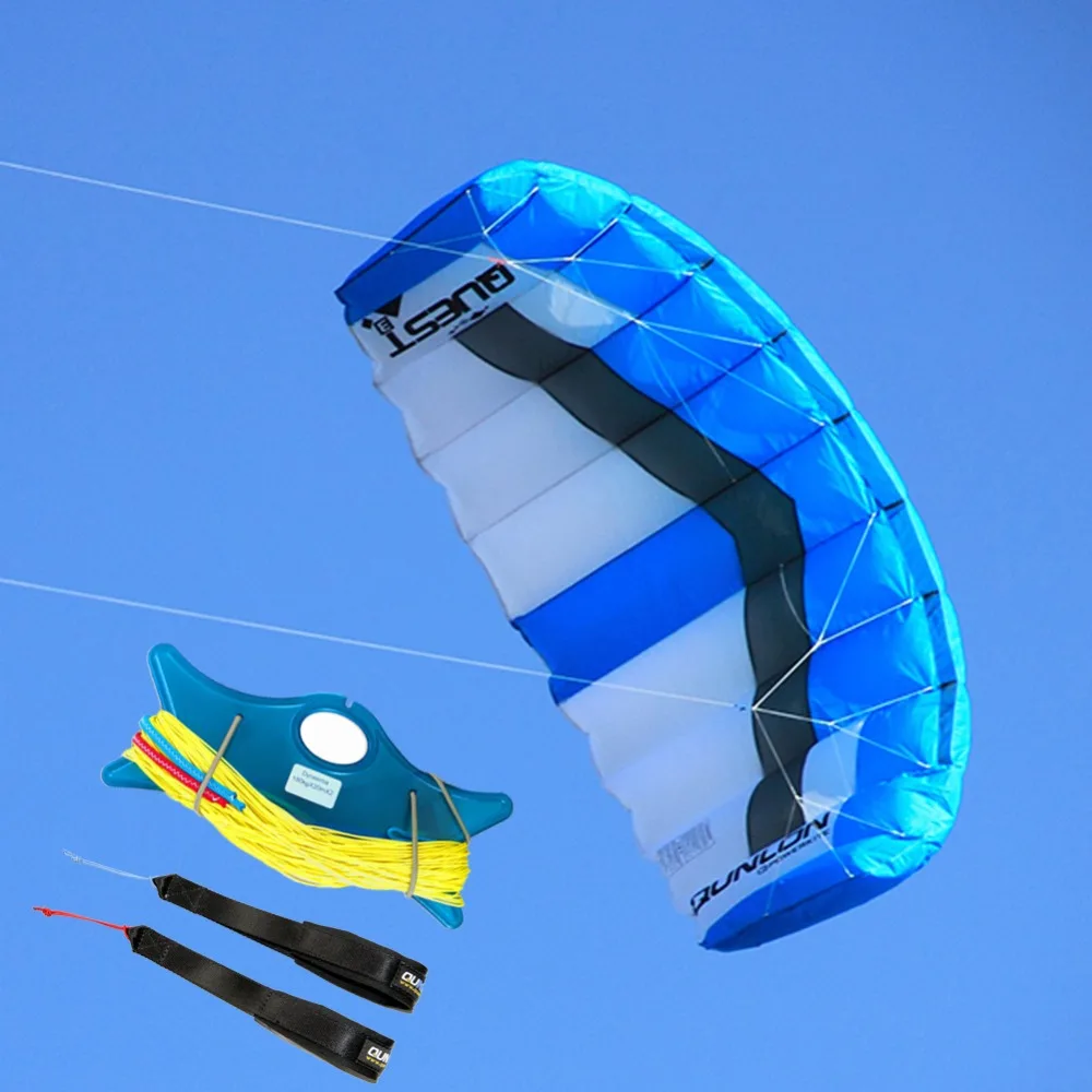 3Sqm Trainer Power Kite Kiteboarding Kitesurfing Trainer Kite Dual Line Stunt Kite With Flying Line Wrist Wrap
3Sqm Trainer Power Kite Kiteboarding Kitesurfing Trainer Kite Dual Line Stunt Kite With Flying Line Wrist Wrap