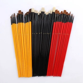 Multifunction Paint Brush Set Oil Painting Watercolor Brush Art Supplies Nylon Hair Wooden Handle with Canvas Bag
Multifunction Paint Brush Set Oil Painting Watercolor Brush Art Supplies Nylon Hair Wooden Handle with Canvas Bag