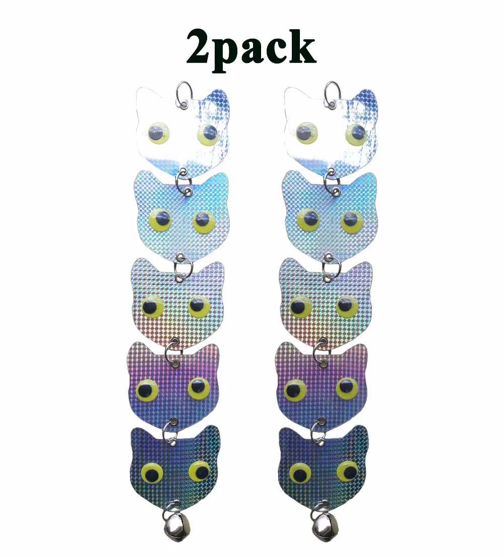 Bird Repellent Reflective Discs, Reflective Repeller Hanging Device To Keep Birds Away (2pack)
Bird Repellent Reflective Discs, Reflective Repeller Hanging Device To Keep Birds Away (2pack)