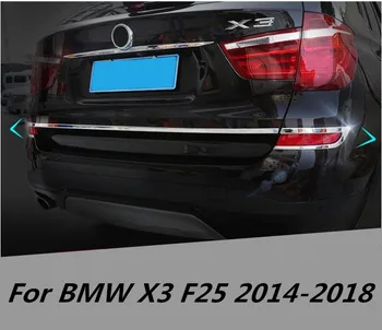 ABS Chrome Rear Bumper Protector Guard Lid Fog Cover Molding Cover Trim For BMW X3 F25 2014 2015 2016 2017 3PCS/SET
ABS Chrome Rear Bumper Protector Guard Lid Fog Cover Molding Cover Trim For BMW X3 F25 2014 2015 2016 2017 3PCS/SET