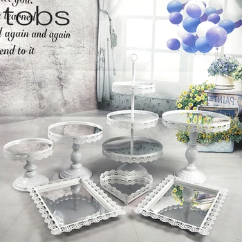 1pcs-7pcs set White Plated Mirror Cake Stand Round Chrome Metal Wedding Display Pedestal
1pcs-7pcs set White Plated Mirror Cake Stand Round Chrome Metal Wedding Display Pedestal
