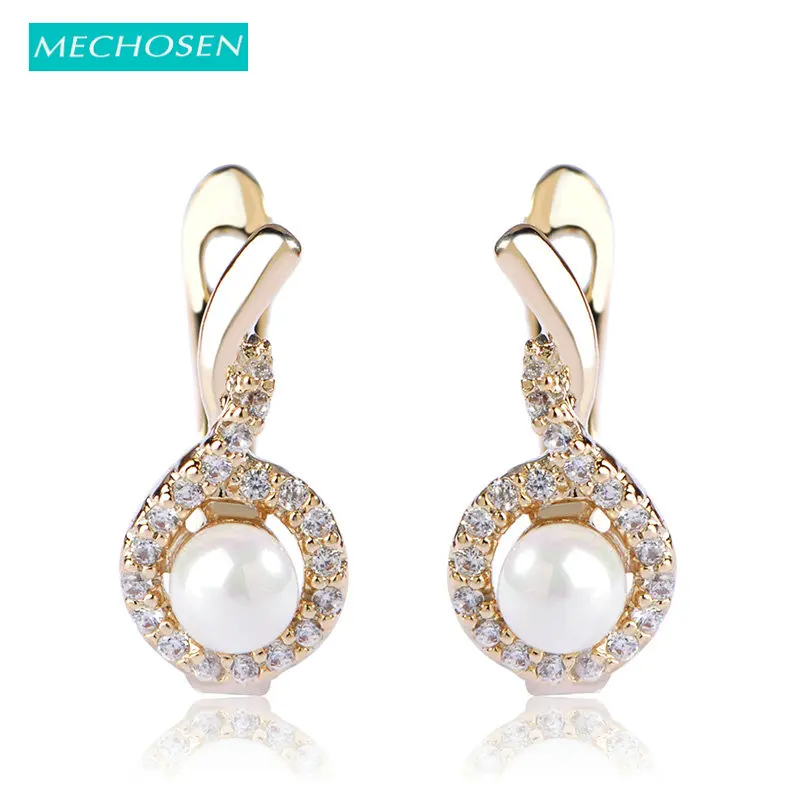 MECHOSEN Christmas Gifts Simulated Pearl Earrings Women Luxury Brand Small Beads Cute Brincos Cubic Zircon Personality Earring
MECHOSEN Christmas Gifts Simulated Pearl Earrings Women Luxury Brand Small Beads Cute Brincos Cubic Zircon Personality Earring