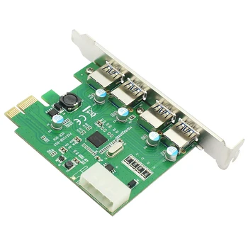 USB 3.0 2 / 4 Port Super Speed PCI-E PCI E Express Riser Card Expansion Adapter USB 3.0 HUB with SATA / 4PIN Power Connector
USB 3.0 2 / 4 Port Super Speed PCI-E PCI E Express Riser Card Expansion Adapter USB 3.0 HUB with SATA / 4PIN Power Connector