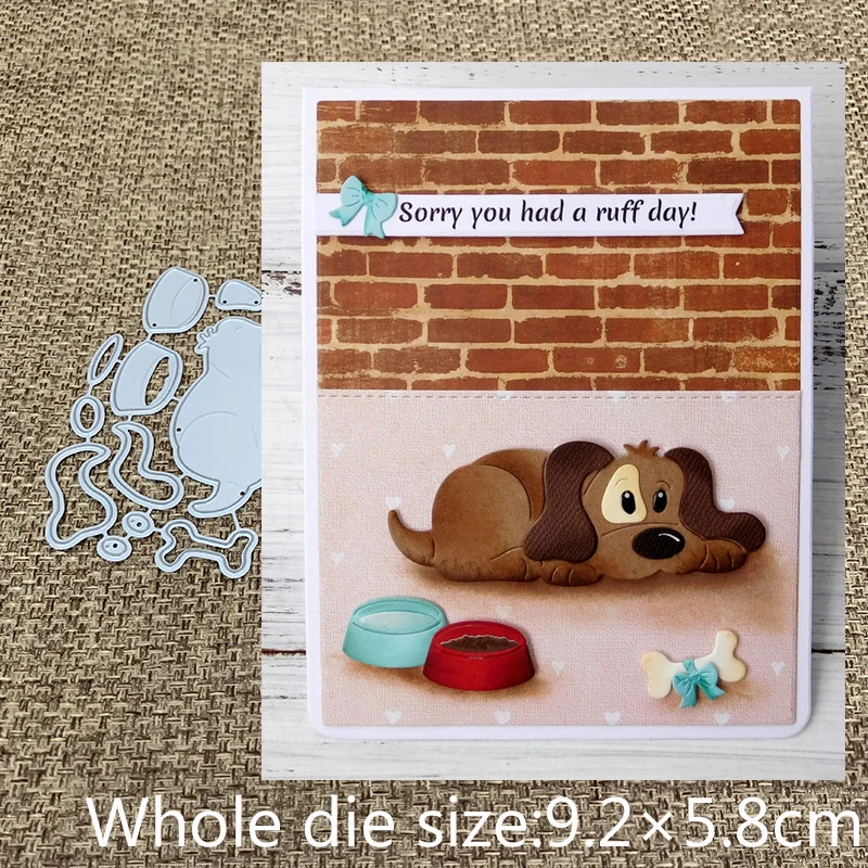 New Design Craft Metal Cutting Dies cut die cute Puppy kneeling dog bones Scrapbooking Album Paper Card Craft Embossing Die Cuts
New Design Craft Metal Cutting Dies cut die cute Puppy kneeling dog bones Scrapbooking Album Paper Card Craft Embossing Die Cuts