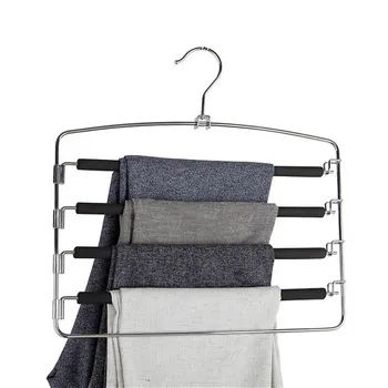 Multi-Layer Pants Hanger Metal Foam Drying Racks Clothes Scarf Anti-slip Holder Wardrobe Closet Hangers Orangizer Garment Rack
Multi-Layer Pants Hanger Metal Foam Drying Racks Clothes Scarf Anti-slip Holder Wardrobe Closet Hangers Orangizer Garment Rack