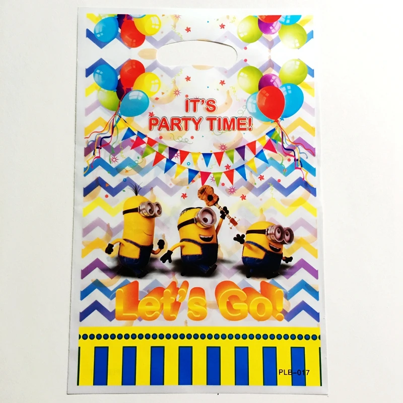 10pcs Cartoon Despicable Me Minion Gift Bags kids Birthday Party Candy Dessert Plastic Gift Bag wedding decoration Plastic bags
10pcs Cartoon Despicable Me Minion Gift Bags kids Birthday Party Candy Dessert Plastic Gift Bag wedding decoration Plastic bags