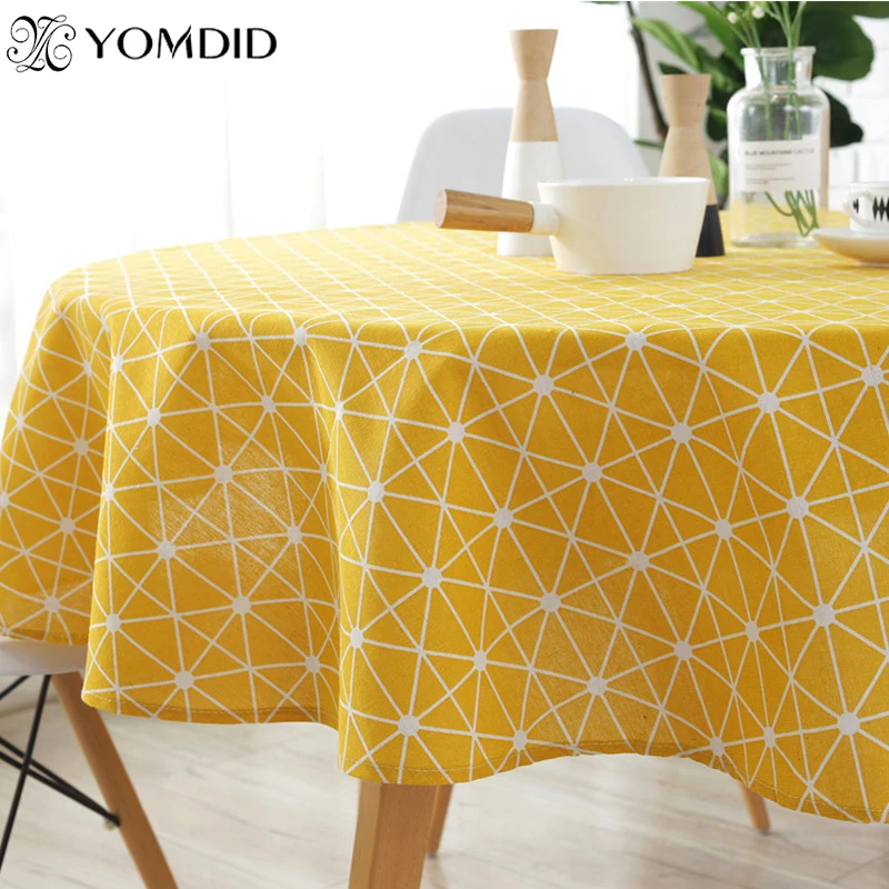 Christmas Decorations For Home Yellow Soft Printed Tablecloth Plain Cotton Round Dinning Table Cloth for Table Picnic Party Pad
Christmas Decorations For Home Yellow Soft Printed Tablecloth Plain Cotton Round Dinning Table Cloth for Table Picnic Party Pad