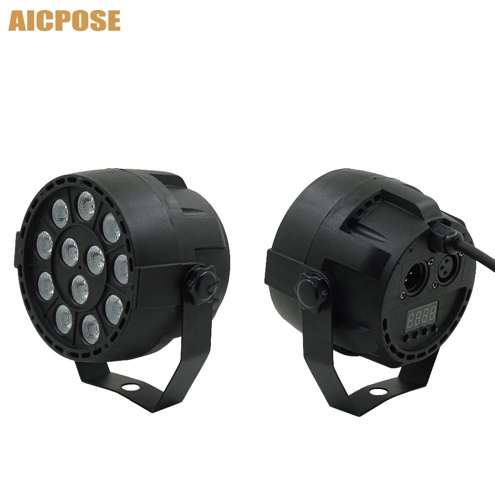 Мини LED Par 12х3 Вт RGB 3в1 светодиодный сценический свет Light диско DJ проектор машина