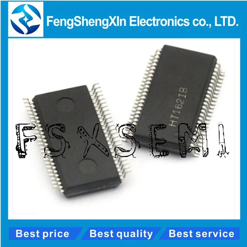 10 PCS HT1621B SSOP-48 HT1621 RAM Mapping 32x4 LCD Controller NEW