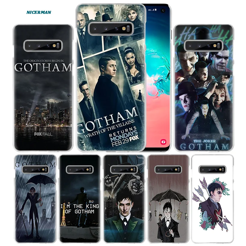 American TV Gotham Case for Samsung Galaxy S10 5G S10e S9 S8 M30 M20 M10 J4 J6 Plus J8 2018 Note 8 9 Clear Hard PC Phone Cover
American TV Gotham Case for Samsung Galaxy S10 5G S10e S9 S8 M30 M20 M10 J4 J6 Plus J8 2018 Note 8 9 Clear Hard PC Phone Cover