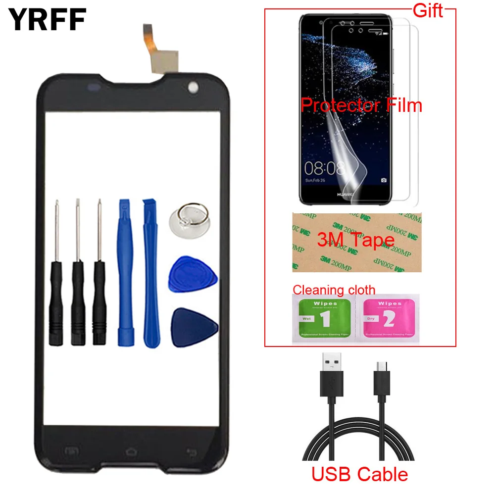 Mobile Phone Front TouchScreen For BlackView BV5000 BV 5000 Touch Screen Glass Digitizer Panel Sensor + Free Protector Film Tape
Mobile Phone Front TouchScreen For BlackView BV5000 BV 5000 Touch Screen Glass Digitizer Panel Sensor + Free Protector Film Tape