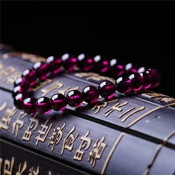 Genuine Natural Purple Garnet Gemstone 9mm Round Beads Bracelets Healing Stone Necklace Man Women Crystal Bracelet AAAAA
Genuine Natural Purple Garnet Gemstone 9mm Round Beads Bracelets Healing Stone Necklace Man Women Crystal Bracelet AAAAA