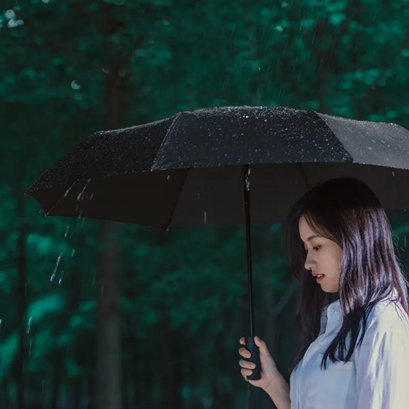 Оригинальный автоматический складной зонт Xiaomi Mijia для солнечной и дождливой