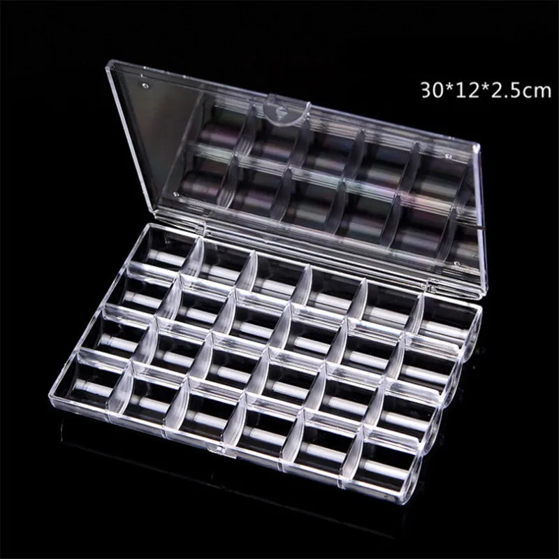 10/28 Slots Clear Plastic Empty Storage Box Nail Art Rhinestone Tools Jewelry Beads Display Case Organizer Holder
10/28 Slots Clear Plastic Empty Storage Box Nail Art Rhinestone Tools Jewelry Beads Display Case Organizer Holder