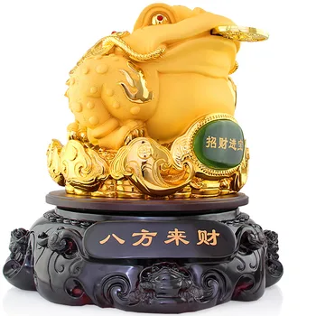 Lucky decoration toad three-legged frog handicraft furnishing articles Free shipping statue of family decorations
Lucky decoration toad three-legged frog handicraft furnishing articles Free shipping statue of family decorations