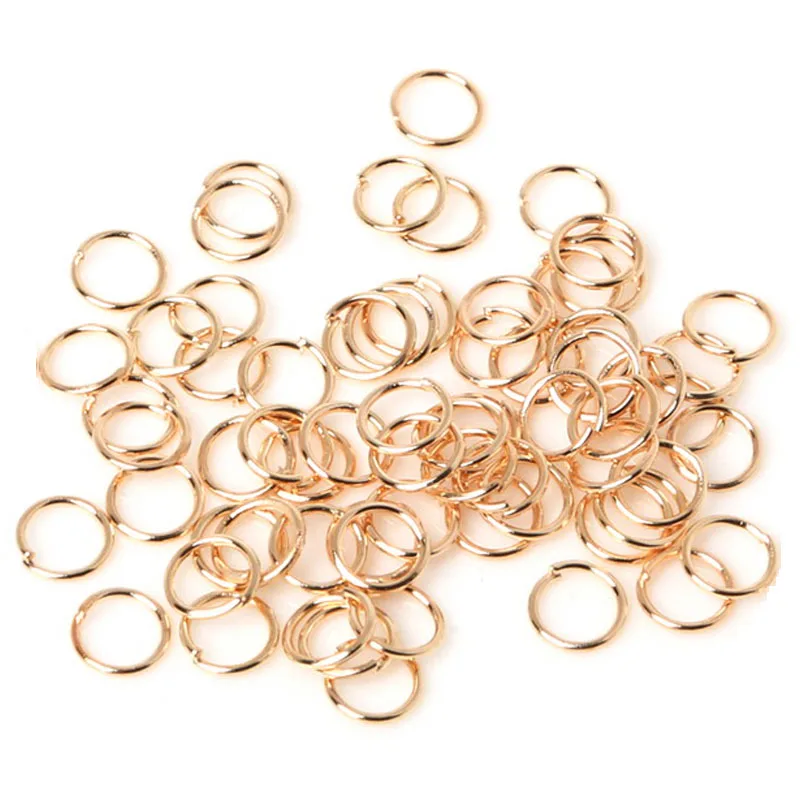 750pcs/lot 0.5*5MM Rose Gold Plated Jump Rings Single Loop Open Split Rings for Jewelry Making Accessories Jewelry Findings
750pcs/lot 0.5*5MM Rose Gold Plated Jump Rings Single Loop Open Split Rings for Jewelry Making Accessories Jewelry Findings