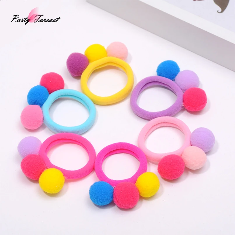 Colorful Ball Hair Bands for Kids Elastic Rubber Hair Ring for Women Cute Scrunchy Headbands Ponytail Hair Accessories Holder
Colorful Ball Hair Bands for Kids Elastic Rubber Hair Ring for Women Cute Scrunchy Headbands Ponytail Hair Accessories Holder