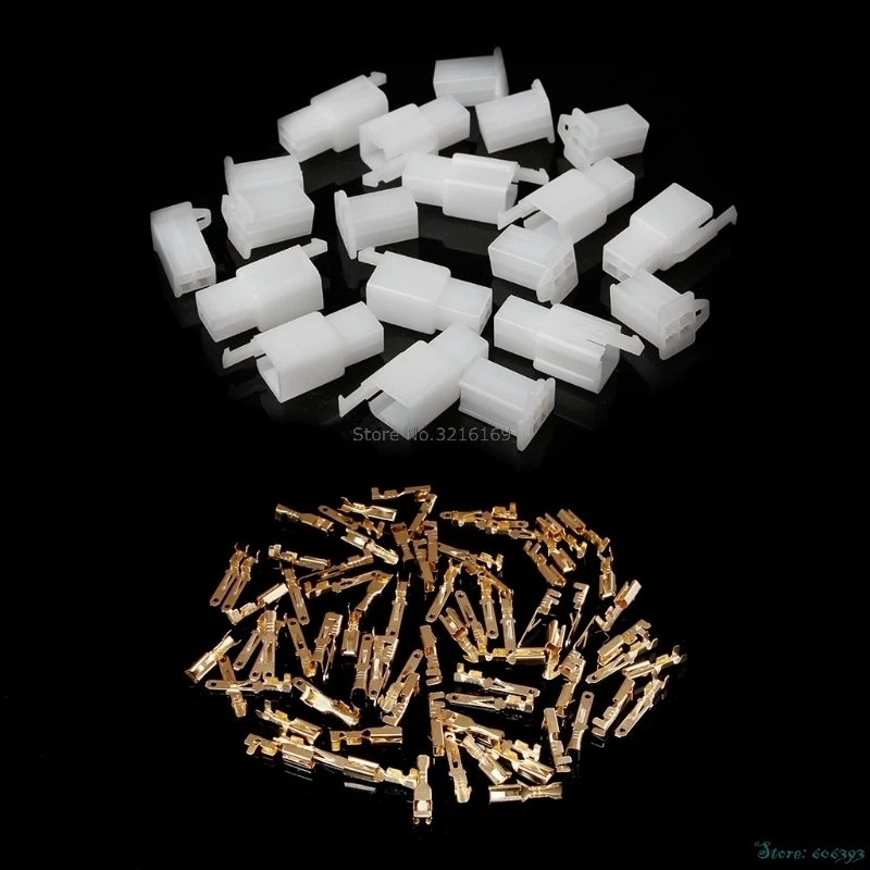 For 10Sets/Pack 2.8mm 4 Pin Electrical Wire Connector Male Female Plug+Terminal Kit For Motorcycle Car Promotion
For 10Sets/Pack 2.8mm 4 Pin Electrical Wire Connector Male Female Plug+Terminal Kit For Motorcycle Car Promotion