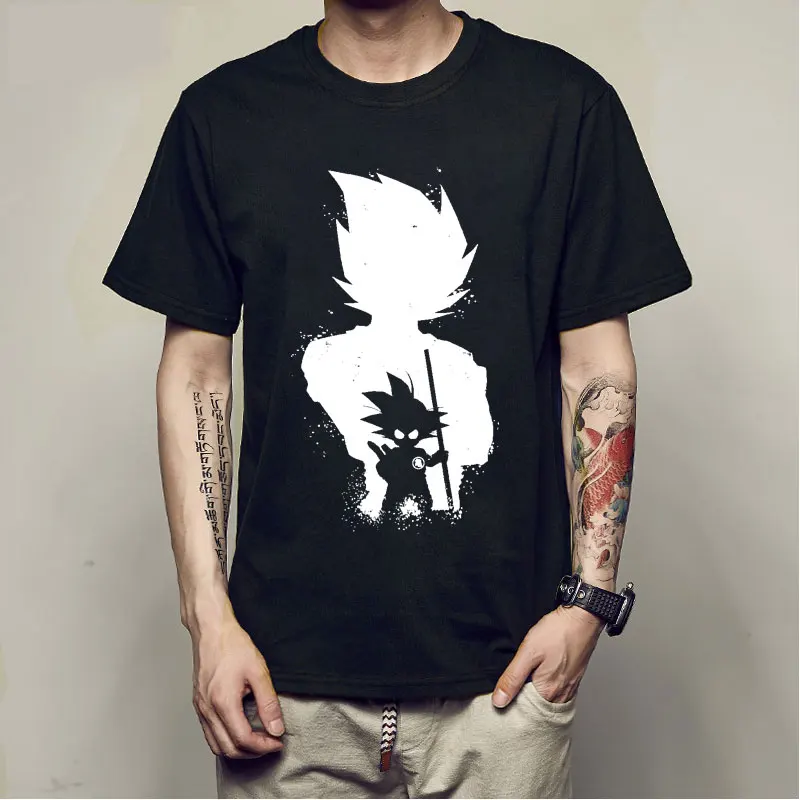 

Anime Dragon Ball Z Vegeta Super Saiyan Goku Piccolo 3D T Shirt Men Costume casual Tee T-Shirt Men camiseta