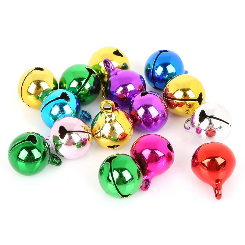 12MM 25pcs Silver Golden Mix Color Copper Jingle Bells Loose Beads Pendants Party Christmas Supplies Gift DIY Craft Accessories
12MM 25pcs Silver Golden Mix Color Copper Jingle Bells Loose Beads Pendants Party Christmas Supplies Gift DIY Craft Accessories
